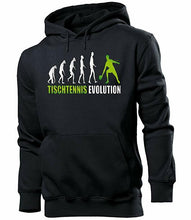Laden Sie das Bild in den Galerie-Viewer, Hoodie mit TT-Logo "Tischtennis Evolution
