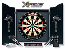 Laden Sie das Bild in den Galerie-Viewer, Dartboard Set „XTREME“ inklusive Cabinet