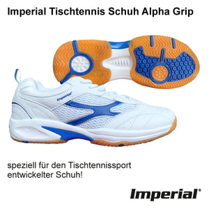 IMPERIAL Tischtennisschuh Alpha Grip jetzt nur kurze Zeit ZUM SONDERPREIS
