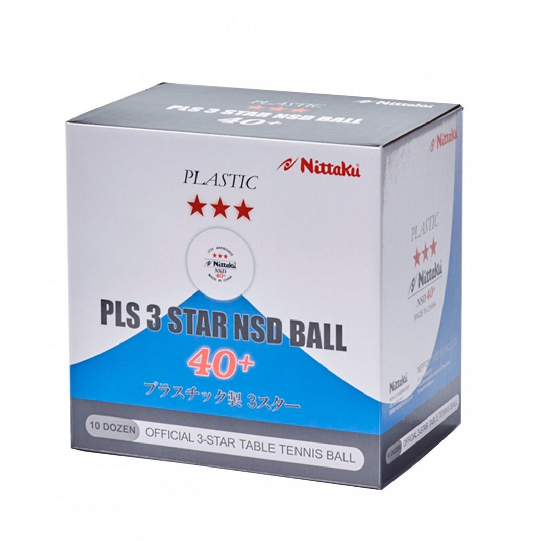 Nittaku Tischtennisball SD 40+ *** 120er Pack